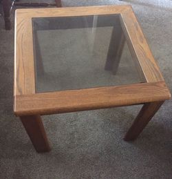 Glass Square Coffee Table..