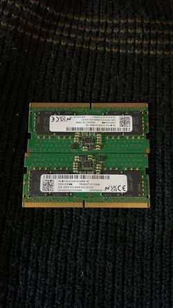 8GB DDR5 SODIMM RAM (x2)