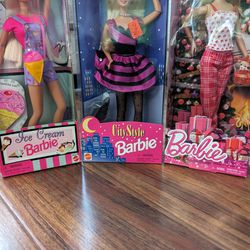 Barbie Lot Of 3