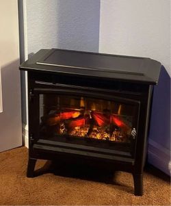 Duraflame - 3D Infrared Electric Fireplace Stove with Remote Control