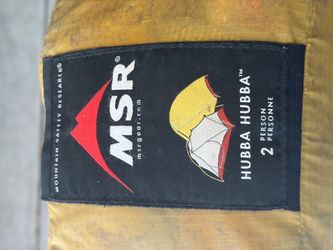 Hubba bubba tent for 2, free
