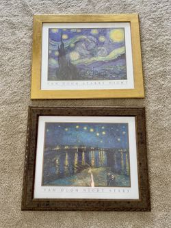 Framed Van Gogh’s