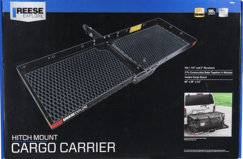 Reese Explore 1041500 Hitch Mount Cargo Carrier