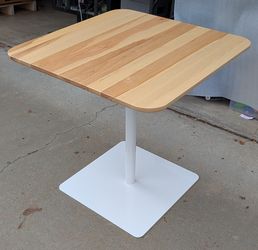 NEW In Box - Hightower Kona Wood Cafe Table - Modern Bistro / Desk