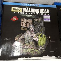 Anchor Bay The Walking Dead Complete 4th Season With Statue Limited Edition