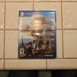 PS4 Monster Hunter World