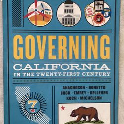 Governing California In The Twentieth-First Century
