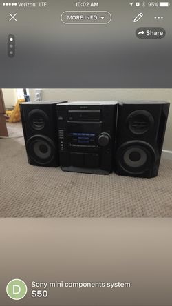 Sony Mini stereo System