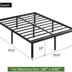 Queen Metal Frame
