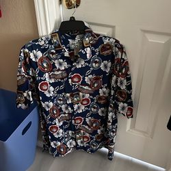 Lightly used vintage big dogs large Hawaiian 🌺 button down shirt