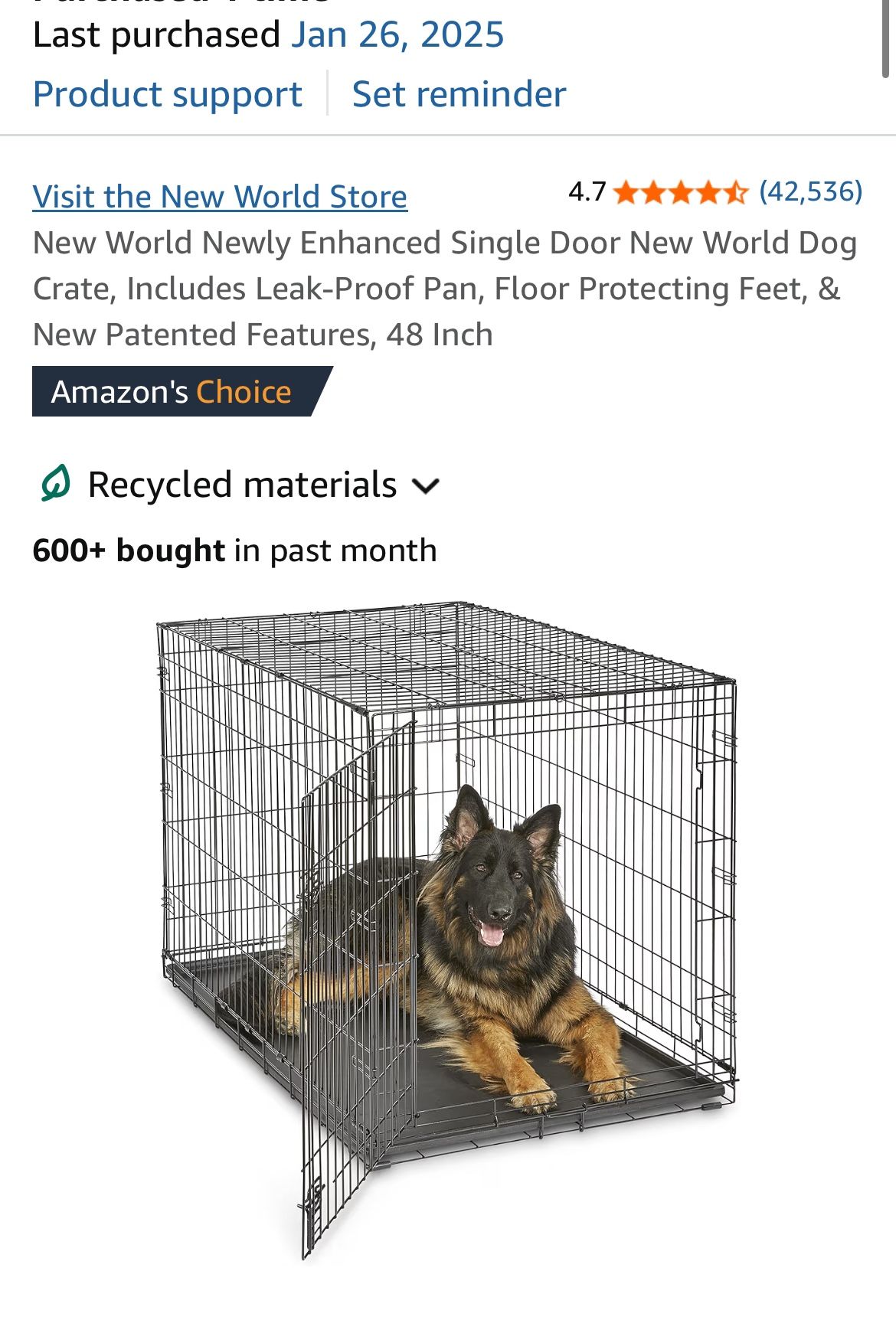 Brand New Dog Kennel