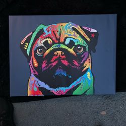 Pug Canvas