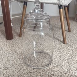 Big Candy Jar Glass Decoration 