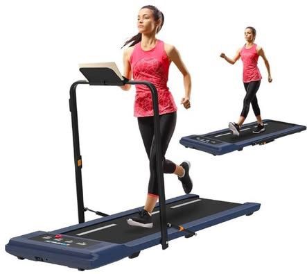 NEW Exerpeutic Walking Pad Treadmill, Weight Capacity 400lbs, Speed 0.5-4 MPH, Hydraulic Handrail. Retail price is $299.