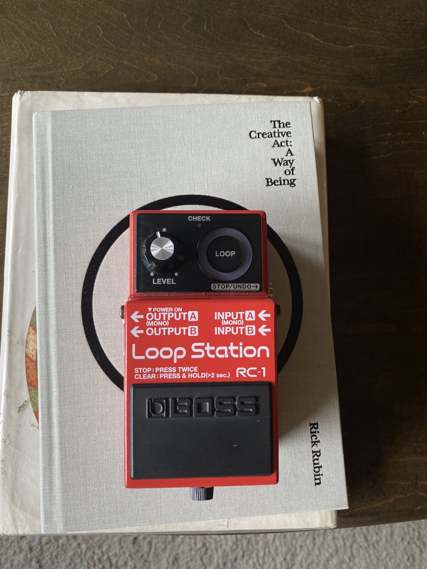 loop station pedal