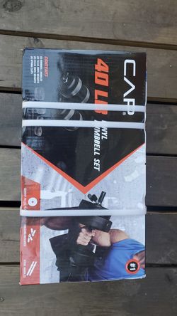 40lb dumbbell set