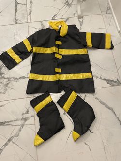 Fireman Costume Kids