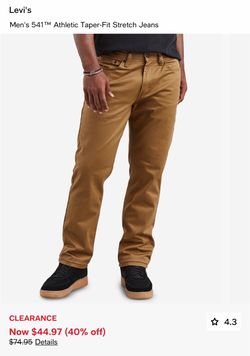 Levi’s 541 29 x 30 Jeans - Tan/Brown Color