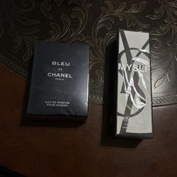 Bleu De chanel and Ysl Myslf