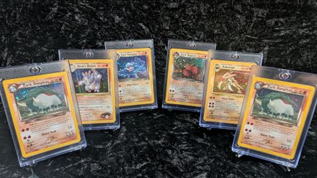 Underground Fighters Collection – Vintage Pokémon WOTC Holo Lot