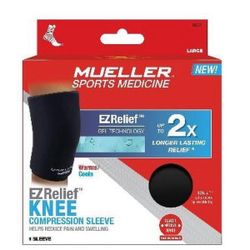 🔥NEW🔥 Mueller EZ Relief Compression Sleeve, Slip On, Unisex, Small