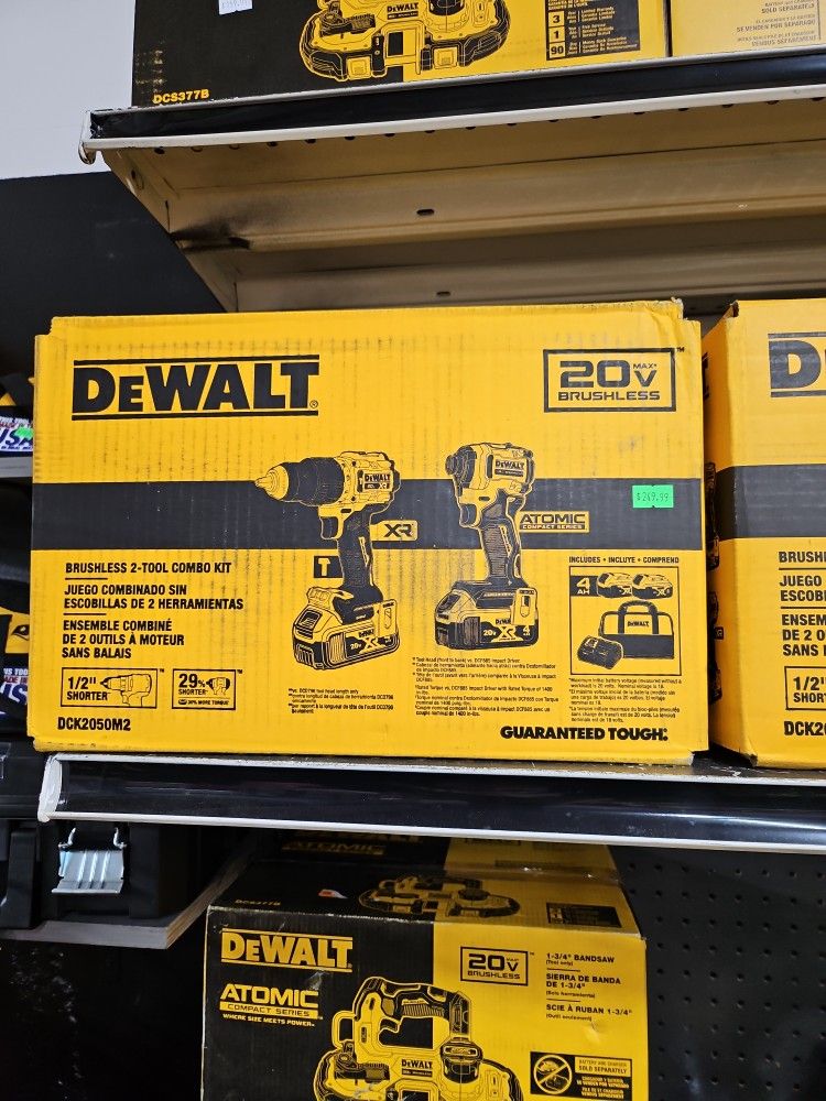 Dewalt 20v Xr Hammer And Atomic Impact Kit