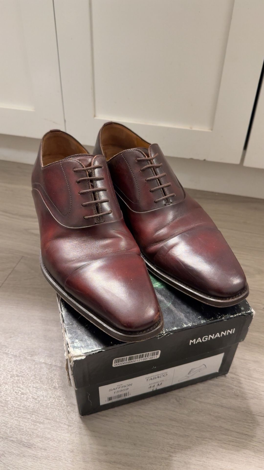 Brown Magnanni Dress Shoes