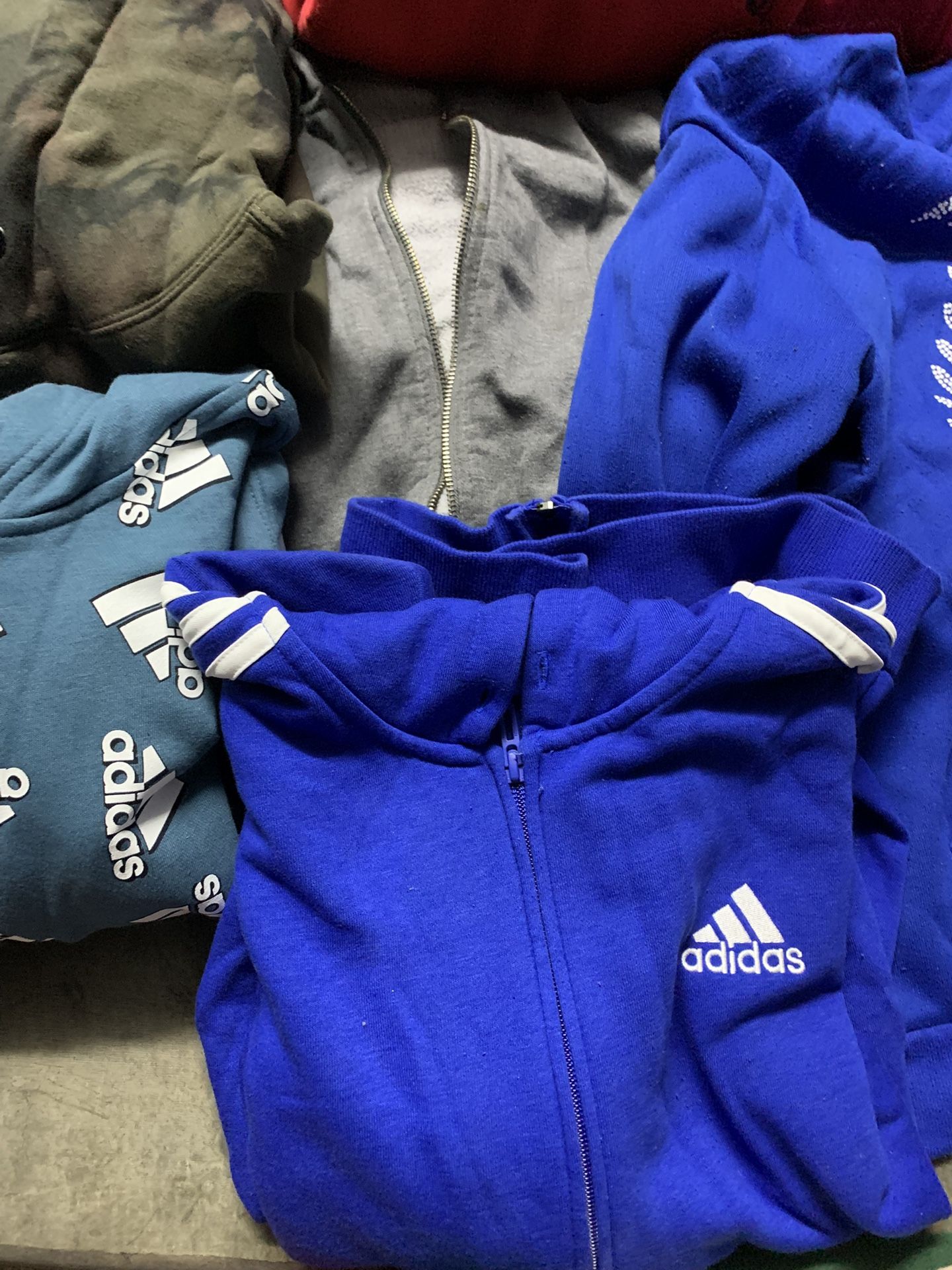 Men’s Hoodies And Sweaters And 2 Jackets