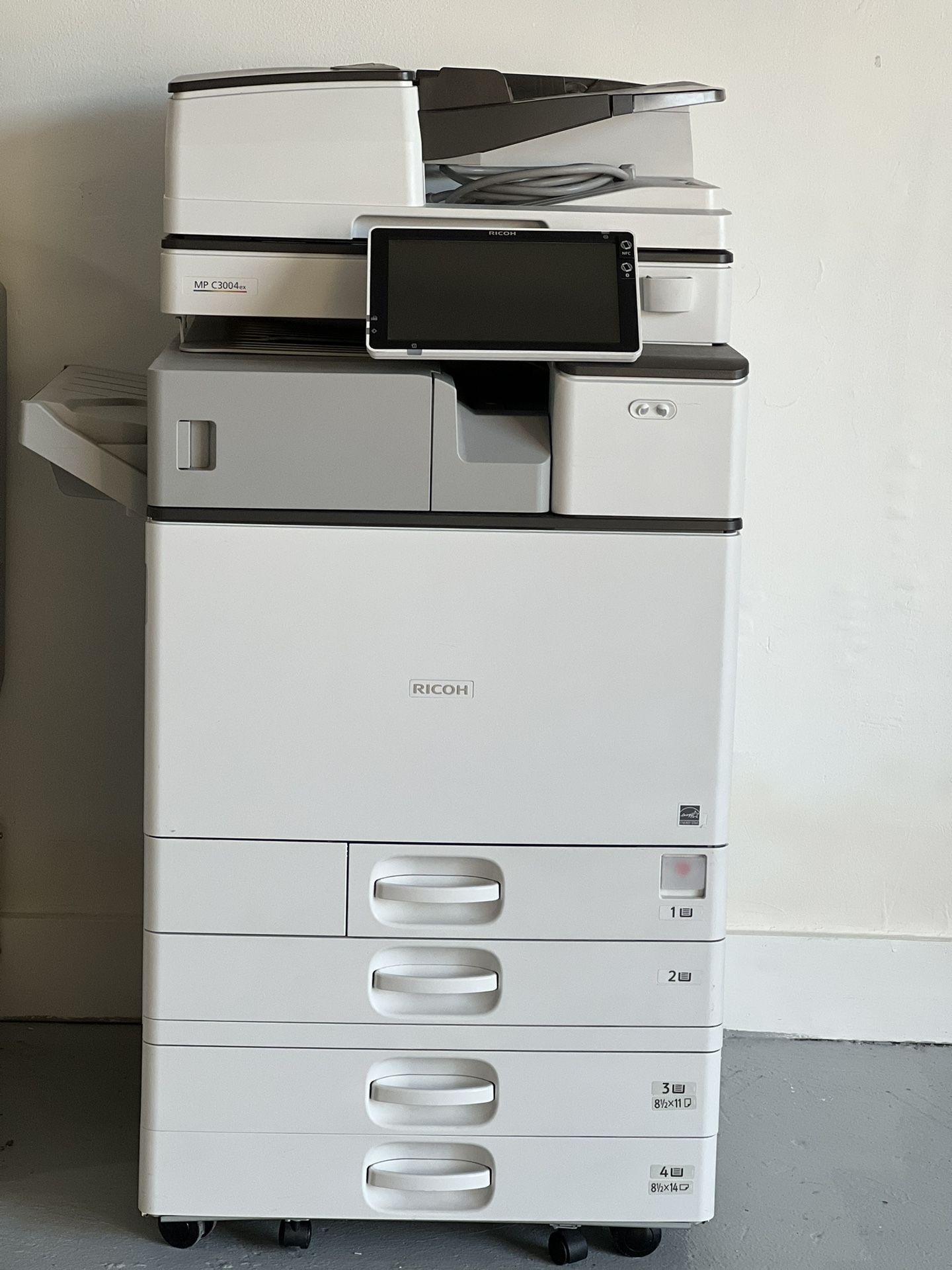 Ricoh Multifunction Printer MP C3004 All In One Color