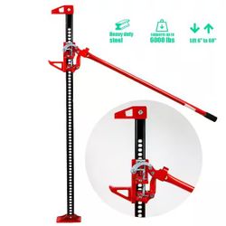 60” Inch 3.5 Ton Farm Body Bumper Lift Jack Metal Heavy Duty Jeep Truck 