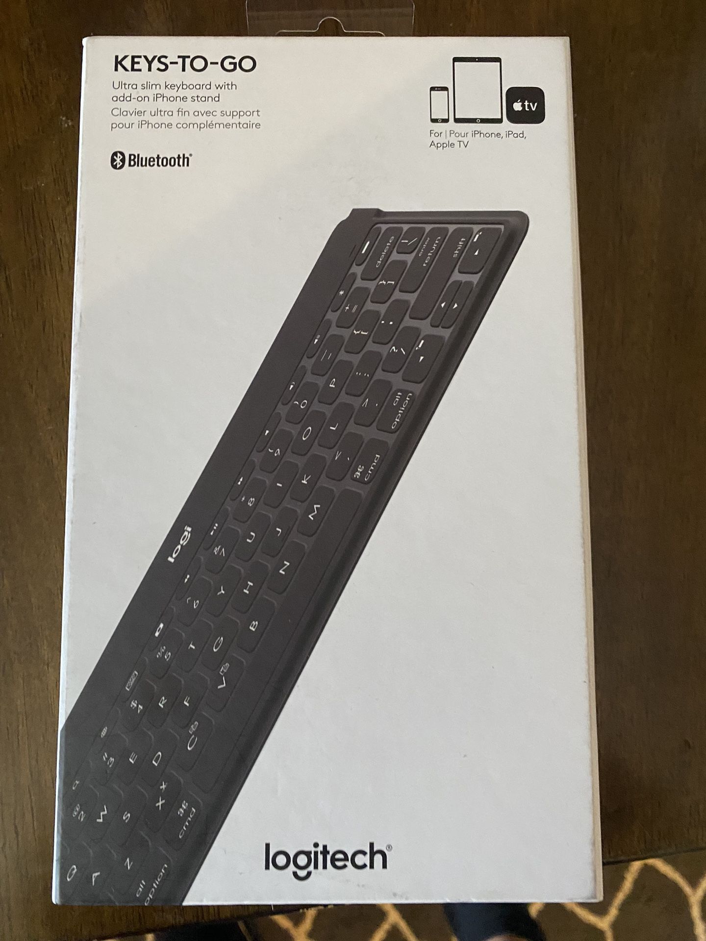 Logitech Keys-to-Go Super-Slim and Super-Light Bluetooth Keyboard