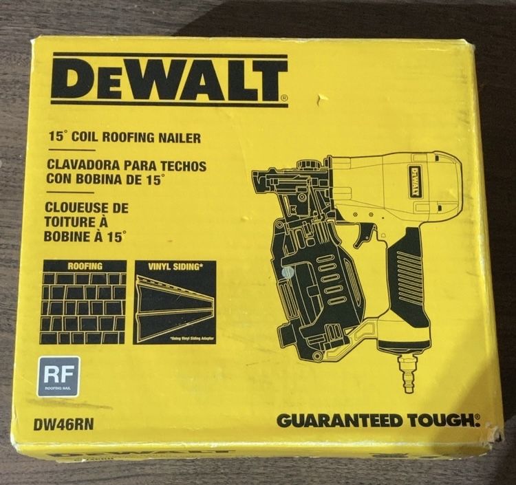 Dewalt Coil Roofing Nailer