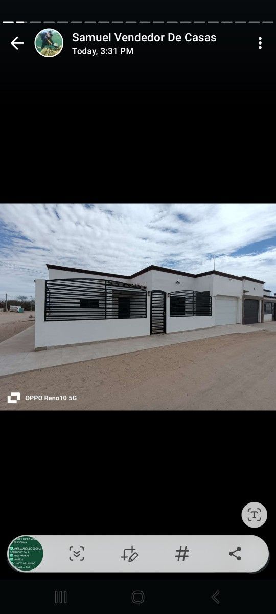 Se Vende Casa En Puerto Penasco Toda Enrejada Muy Segura Sin Adeudos Papeles En Regla