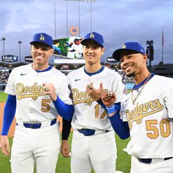 Dodgers vs D-Backs - Ring Ceremony 
