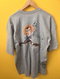BAIT x Toy Story Woody Graphic T-Shirt Gray SDisney Pixar Streetwear