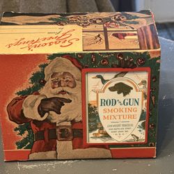 1940’s Santa Rod And Gun Display Box