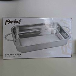 PARINI Stainless steel lasagna pan