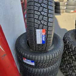 265-70 R 16 SET OF 4 NE WHITH INSTALLATION AND BALANCING