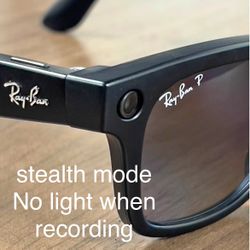 Ray Ban Meta LED Light Removal