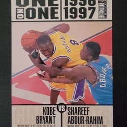 1996 Collector's Choice Kobe Bryant 6 Rookie Rc One On One