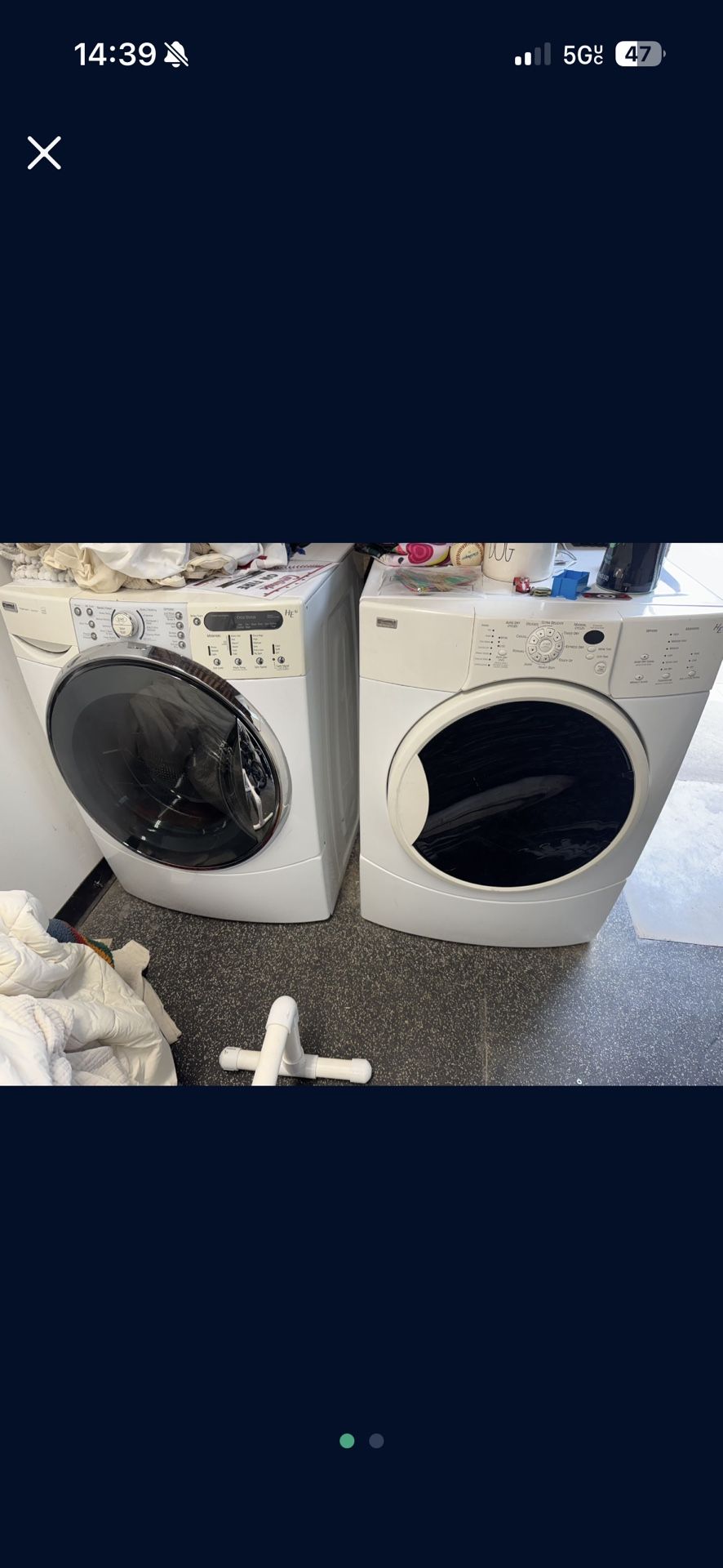 Kenmore Elite He3 Dryer And Washer