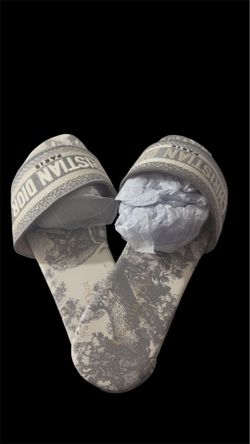 GRAY Slippers DWAY SANDAL