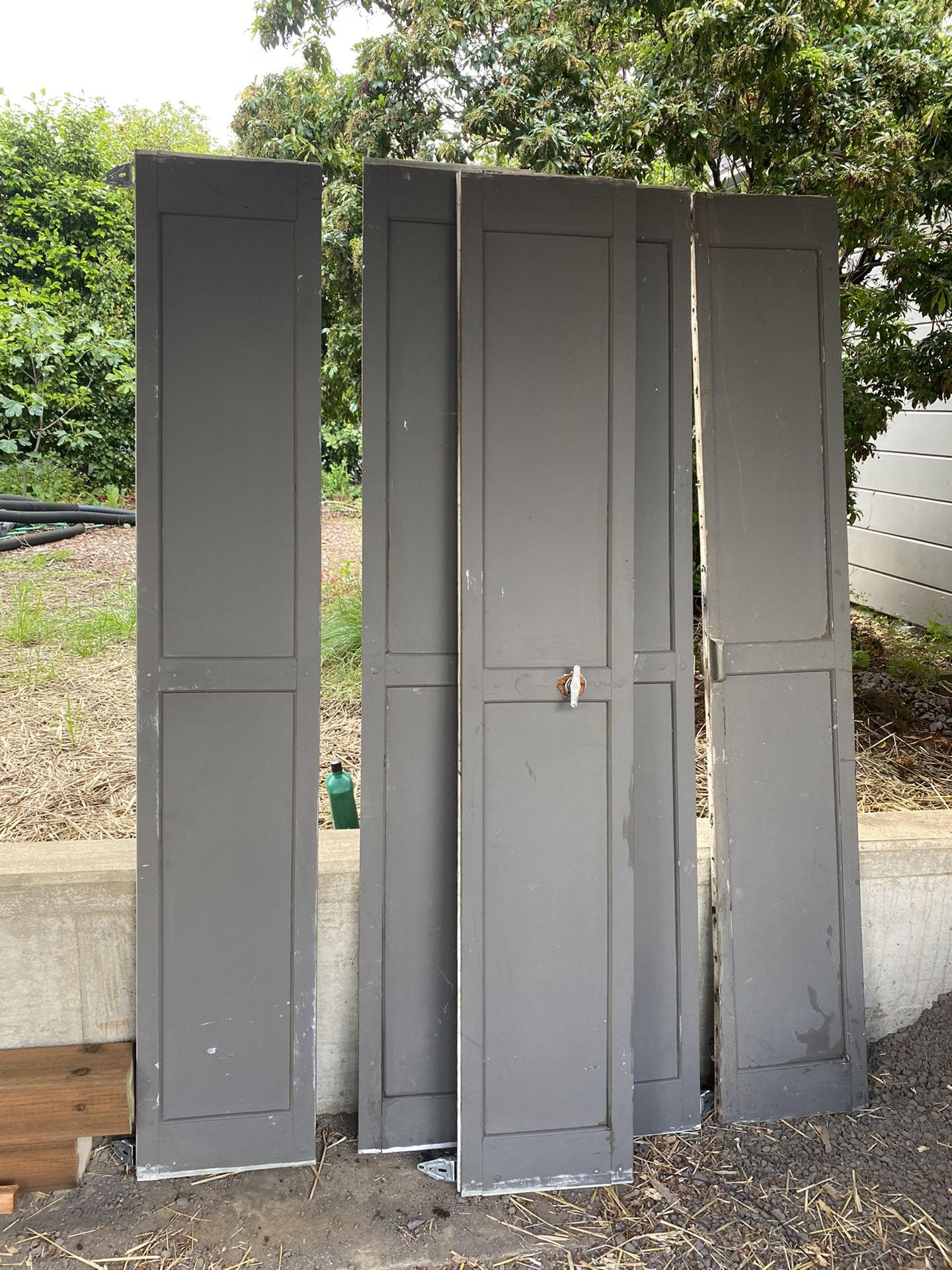 Vintage Wood Garage Doors