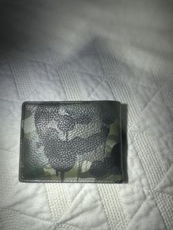 Coach Camo Bifold Wallet