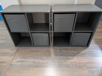 2 Ikea Eket Gray 4 Opening Cabinet