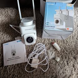 Security camera in and outside new