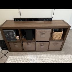 Bed frame / Entertainment Center /  Night Stand Table 
