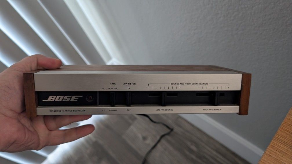 Bose 901 Equalizer Series 3 And 4 Compatible
