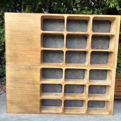 Mid Century Modern Style Modular Shelving Unit (Carlo De Carli Inspired)