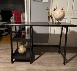 Desk/Vanity- black